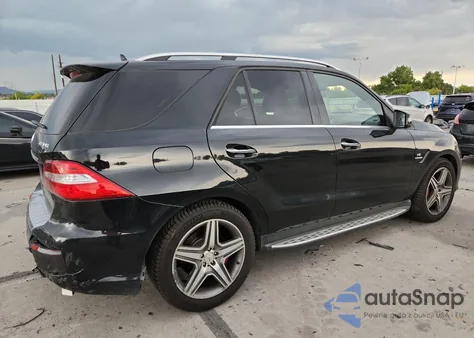 2014 Mercedes-Benz Ml 63 Amg из США, поврежденный, VIN 4JGDA7EB8EA354976